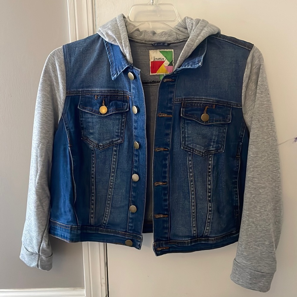 Fervour/Modcloth Cropped Jean Jacket